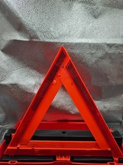 USKITS 3-Piece DOT Warning Triangles Reflective Emergency Road Safety Assy