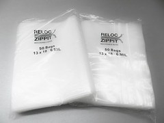 6 MIL 13×18 Zippit Bags 100 Reloc Heavy Duty Clear Jumbo 13″ x 18″ Zip Seal Lock