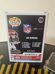 Funko Pop! NFL Joe Burrow #159 Cincinnati Bengals QB – Away Jersey with Case