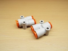 SMC KQ2U09-11A ONE TOUCH FITTNG “Y” DIFFERENT DIAMETER UNION 3/8 x 5/16 5/16