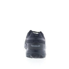 Reebok Work N Cushion 4.0 Womens Black Leather Lace Up Work & Safety Shoes