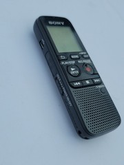Sony ICD-PX333 Digital Voice Recorder TESTED and WORKING Black