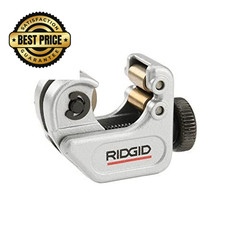 RIDGID 32975 Model 103 Close Quarters Compact Tubing Cutter for Small, Silver