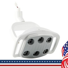 Dental 6 LED Lamp Oral Light Induction Senser Adjustable Lamp for Dental Chair