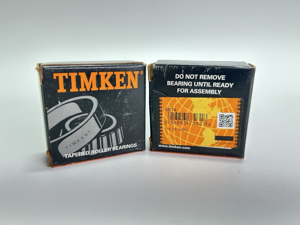 Timken Set 4 Set4 (L44649 & L44610) Cup & Cone Bearing Set 2x New In Box