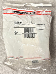 NEW Wiremold 2310A-WH , NM Entrance End Fitting – White