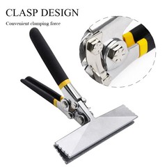 6 Inch Hand Seamers Sheet Metal as picture shown, Silver, Black, Yellow