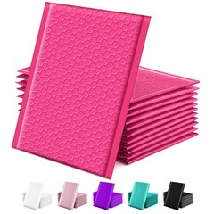 Bubble Mailers 6×10 Inches 25Pack Usable Size 6×9″ Small Padded Mailer Bubble…