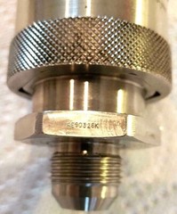 Aeroquip Self Sealing Quick Disc #12 Stainless Coupling S3200 AE90328K/AE90329K