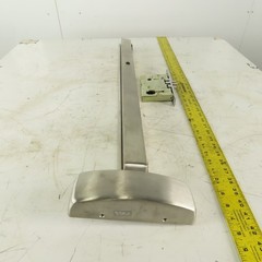 Arrow S3900 Right Handed Push Bar Exit Device Stainless Steel 30″