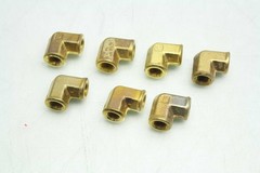 7 New Parker 2-2 FE-B CPI Female Elbows / 1/8″ FNPT to 1/8″ FNPT / Brass
