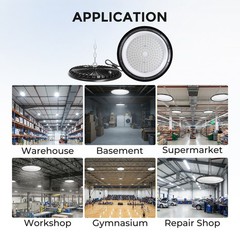 300W UFO Led High Bay Light Warehouse Factory Commercial Industrial Shop Light