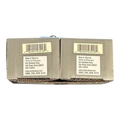 Ace 1-1/8 in KW1 Mortise Cylinder Bright Brass Solid Brass Lock Core 2-Pack