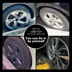 Silver Rim Touch up Paint – Wheel Repair Kit Curb Rash, Quick and Easy Wheel Scr