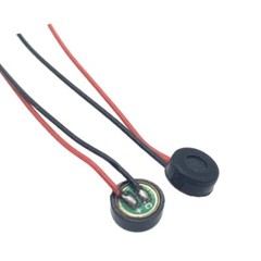 10PCS Electret Condenser 2 Leads 4*1.5mm Microphone