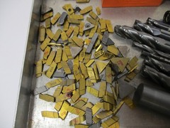 5 POUNDS + of CARBIDE Tungsten Usable & Scrap Inserts, Endmills, Drills MORE 5#