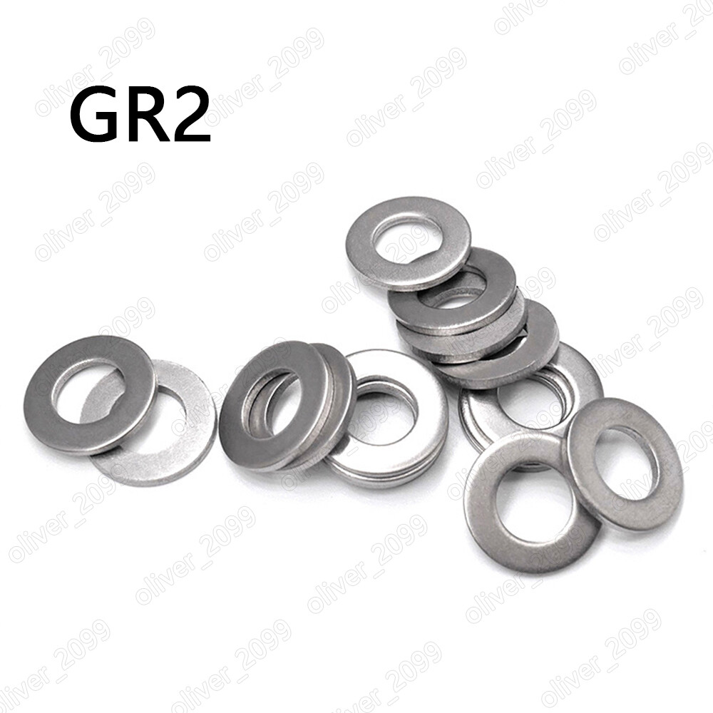 Titanium GR2 Large Discs DIN9021