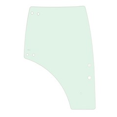 Left Side Cab Glass Door #3C581-70770 For Kubota M8540 M5040 M9540 M6060 M9960