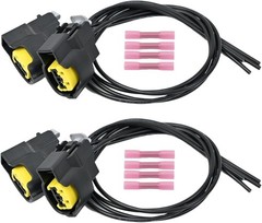 4Pcs Ignition Coil Connector Pigtail Plug Harness fit for Hyundai Accent Elantra