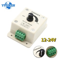 8A DC-DC Voltage Regulator 12-24V Adjustable Speed LED Dimmer Power Supply