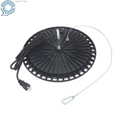 4 Pcs Lighting Fixture 150W UFO LED High Bay Light 18000LM With Hook Safety Rope