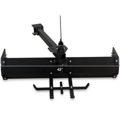 42″ Tow Behind Box Scraper Blade Rust Resistant Lawn Tractor W/ Adjustable Angle