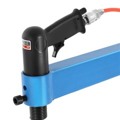 Industrial Pneumatic Planishing Hammer with Stand, Pedal & 1-3″ Anvils