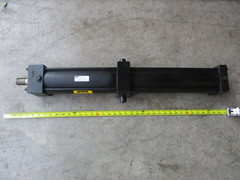 PARKER 04.00 CDD3LLU18AC 27.00 HYDRAULIC CYLINDER, 4″ BORE, 27″ STROKE, U0082