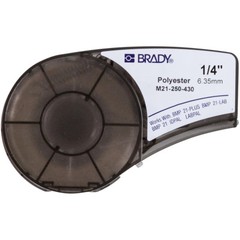 Brady 139755 BMP21 Series WorkHorse Clear Polyester Labels M21-250-430