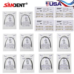 10-100 Packs Dental Orthos Brackets Braces MINI Roth.022 Hook345 /Arch Wire mx