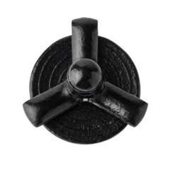 50pcs 3/16″ x 1″ Large Head Tri-Fold Exploding Aluminum Pop Rivets (Black)