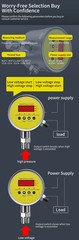 Stainless Steel Pressure Switch 2 Relays LED Digital Pressure Transmitter Meter