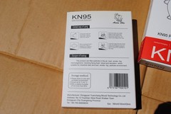 Non medical KN95 Particulate Respirator Mask 5 Boxes of 10 Free Ship