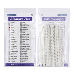 1000pcs Dental Orthodontic Elastic Ligature Ties Brackets Braces Rubber Bands