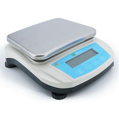 U.S. Solid Analytical Balance 5000 x 0.1 g Lab Digital Precision Scale 19 Units