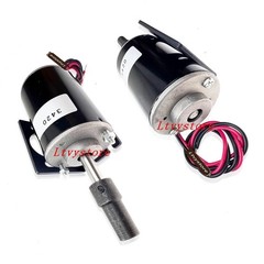 12V Permanent Magnet DC Motor, 30W 3500RPM High Speed CW/CCW Electric Gear Motor