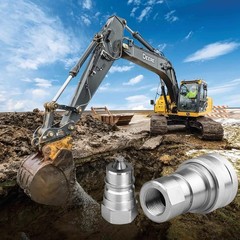 Precision Engineered 1/4″ NPT Hydraulic Quick Connect Couplers for Professionals