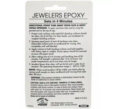 Vigor Jewelers Epoxy 2 Part Resin & Hardener Clear & Colorless Sets In 4 Minutes