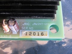Yaskawa JRC SNT-12V 3546P07530-B AVR000379 Lot # 4212 Listed by Greg