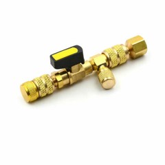 HVAC Tool AC Schrader Valve Core Remover Dual Size 5/16″&1/4″ Port Installer