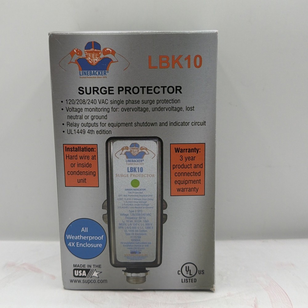 Supco LBK10 Linebacker Surge Protector ￼￼