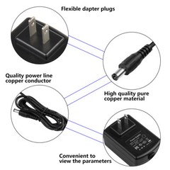 AC 110-220V to DC 12V 3A 36W Power Supply Adapter Transformer Jack 5.5mm X 2.1mm