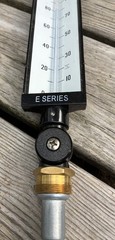 Weksler Multi-angle Thermometer 0-120 degrees A935AF2-AL No Mercury Blue Fluid