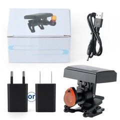 Dental LED Headlight Bright 5W Wireless Clip on Optical Filter Binocular Loupes