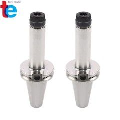 2pcs 6″ CAT40 ER16 Collet Chucks G2.5 Balanced 20000rpm Long Reach