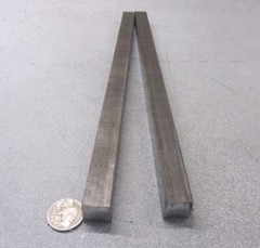Square 4140 Alloy Steel Annealed Bars, 5/8″ x 5/8″ Wide x 12″ Length, 2 Pc, 2 Ft