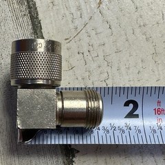 Delta UG27C/U Type N type Male to N type Female Angle Coaxial RF Connector