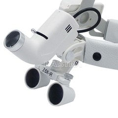 3.5X Medical Surgical Headband Binocular Loupes Magnifier with LED Head Light 5W