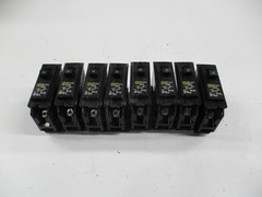 SQUARE D HOM130 BREAKER 1POLE 30AMP LOT OF 8 NSNP