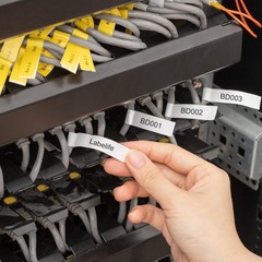 12x Compatible Label Tape M21-750-499 Multi-Purpose Nylon Brady M21 Printers